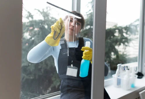 Nettoyage de vitres intérieures et extérieures à Cléguer